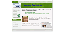 Desktop Screenshot of praxis-psychotherapie-baiersdorf.de