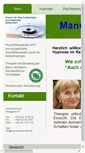 Mobile Screenshot of praxis-psychotherapie-baiersdorf.de